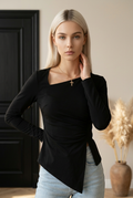 Camiseta Entallada de Otoño