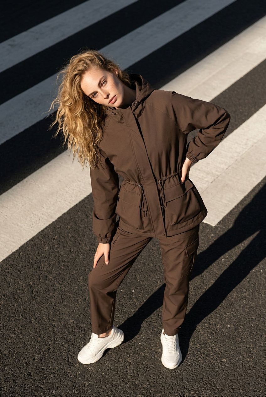 Chaqueta Elegante Impermeable
