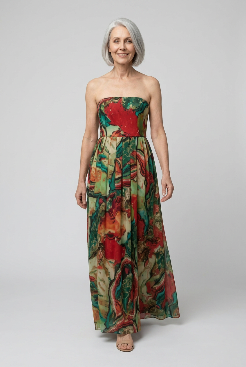 Vestido Comprido Elegante - Conforto e Estilo para o Verão
