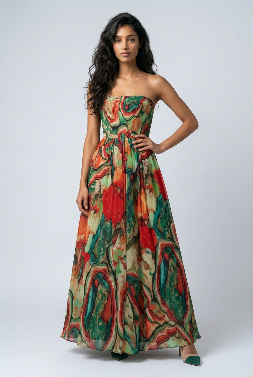 Vestido Comprido Elegante - Conforto e Estilo para o Verão